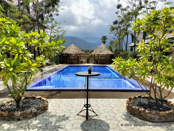 Green Diamond Guesthouse in Kampot, Cambodia.