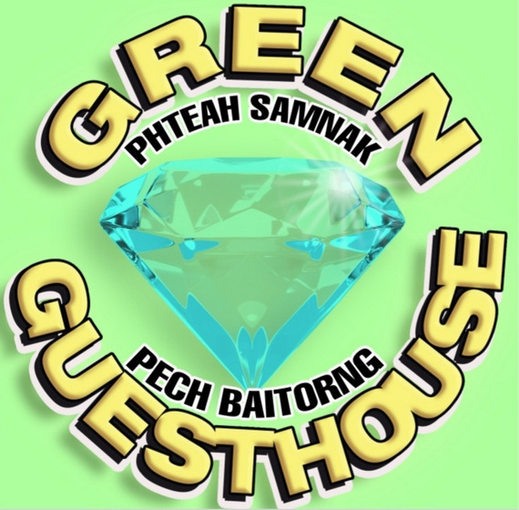 Green Diamond Guesthouse in Kampot, Cambodia.