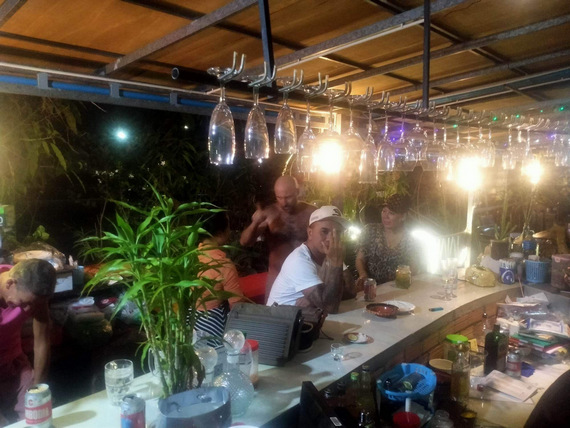 Green Diamond Guesthouse in Kampot, Cambodia.
